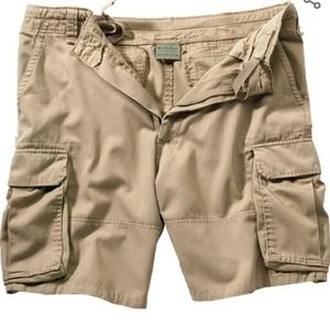 Rothco Men's khaki cargo shorts
